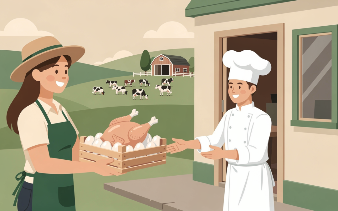 Smí restaurace vařit z vajec a kuřat od místní farmářky? Ano – a tady je jak jsme to potvrdili